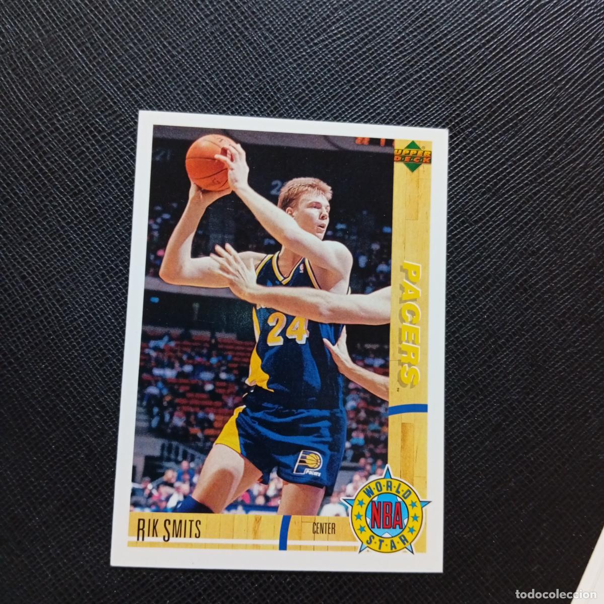 Coleccionismo deportivo: 187 RIK SMITS PACERS UPPER DECK BALONCESTO NBA 1992 CROMO 92 - A87 PG57