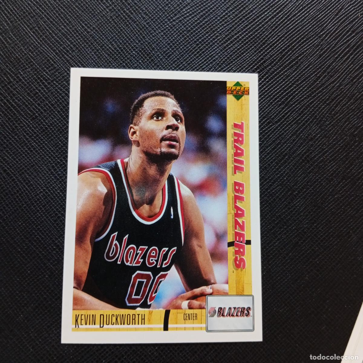 Sammelleidenschaft Sport: 88 KEVIN DUCKWORTH TRAIL BLAZERS UPPER DECK BALONCESTO NBA 1992 CROMO 92 - A87 PG57