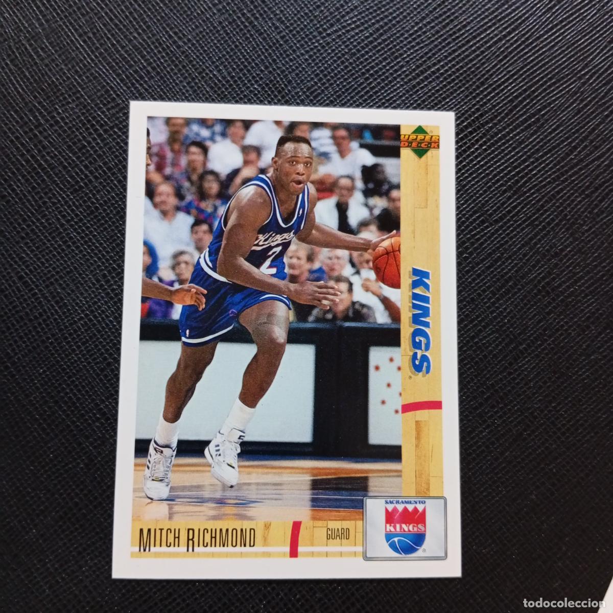 Sammelleidenschaft Sport: 89 MITCH RICHMOND KNIGS UPPER DECK BALONCESTO NBA 1992 CROMO 92 - A87 PG58