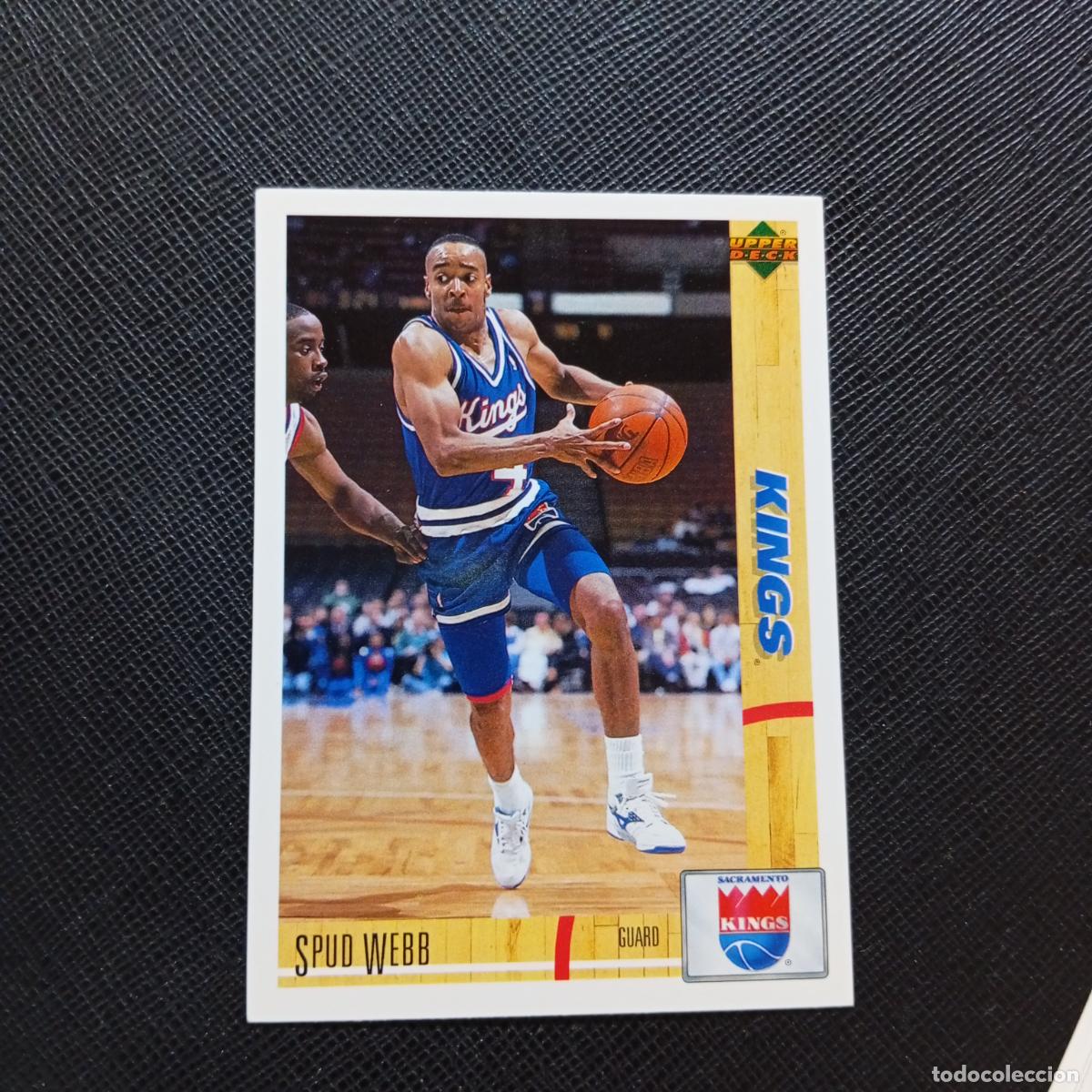 Sammelleidenschaft Sport: 90 SPUD WEBB KNIGS UPPER DECK BALONCESTO NBA 1992 CROMO 92 - A87 PG58
