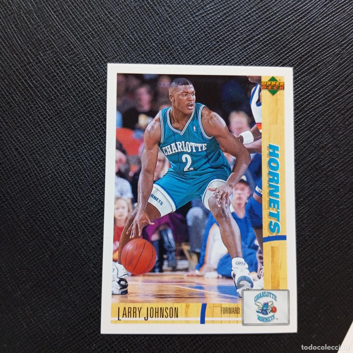 Collectionnisme sportif: 36 LARRY JOHNSON HORNETS UPPER DECK BALONCESTO NBA 1992 CROMO 92 - A87 PG60