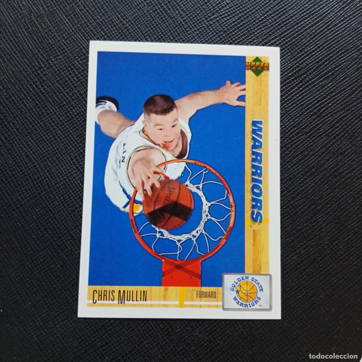 Collectionnisme sportif: 51 CHRIS MULLIN WARRIORS UPPER DECK BALONCESTO NBA 1992 CROMO 92 - A87 PG60