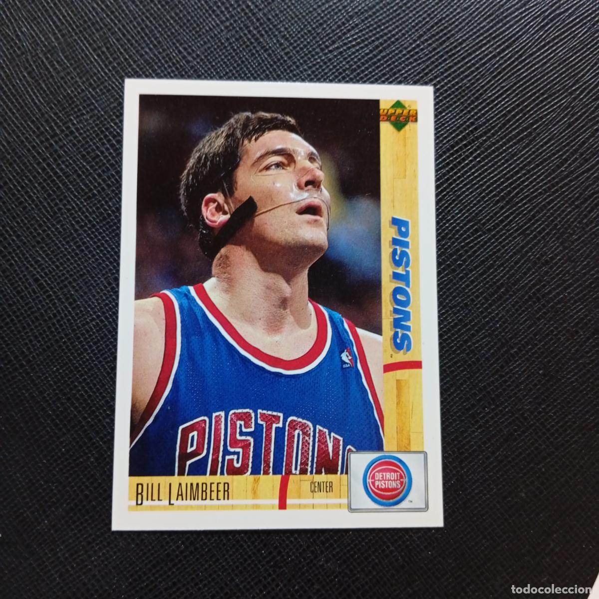 Coleccionismo deportivo: 49 BILL LAIMBEER PISTONS UPPER DECK BALONCESTO NBA 1992 CROMO 92 - A87 PG61