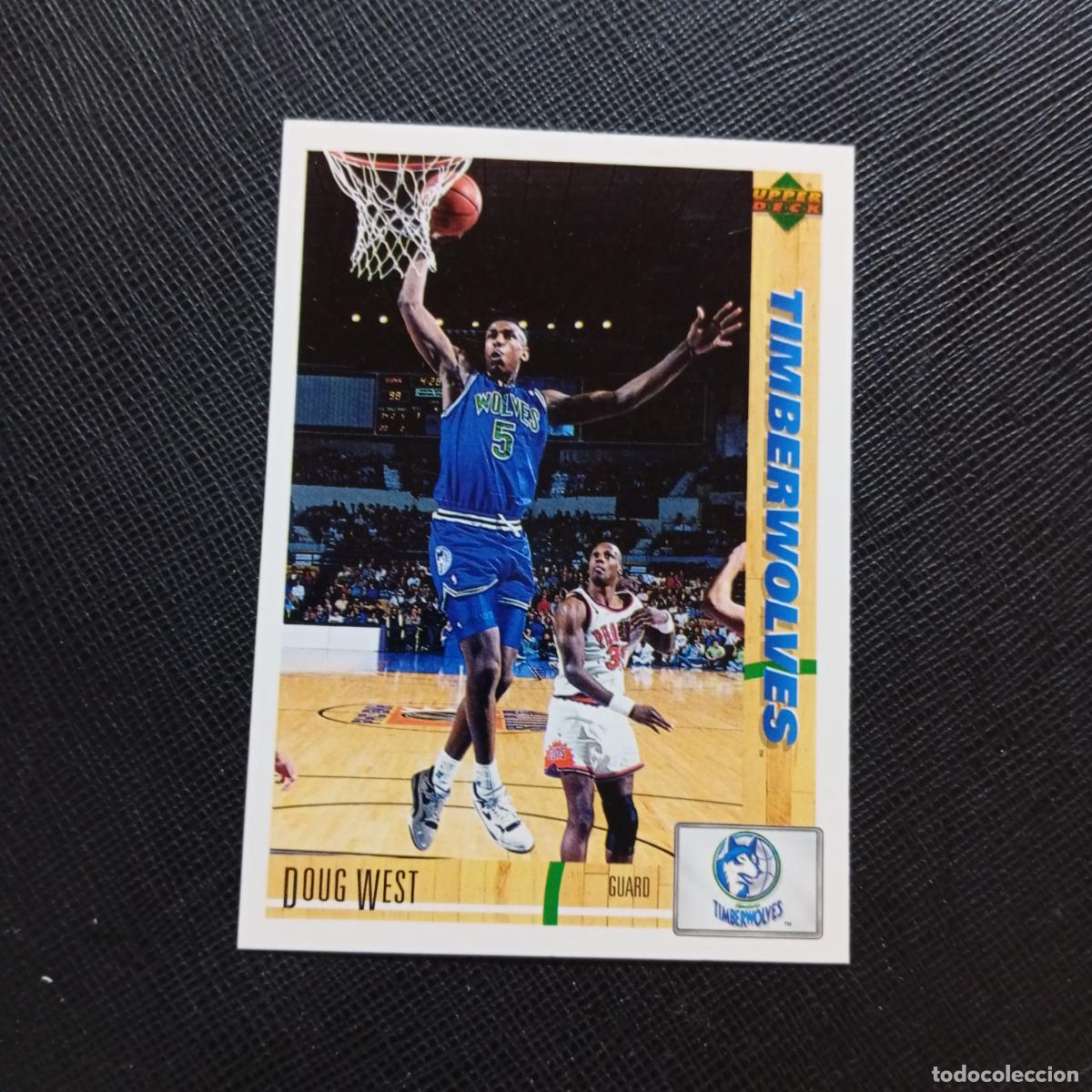 Coleccionismo deportivo: 72 DOUG WEST TIMBERWOLVES UPPER DECK BALONCESTO NBA 1992 CROMO 92 - A87 PG61