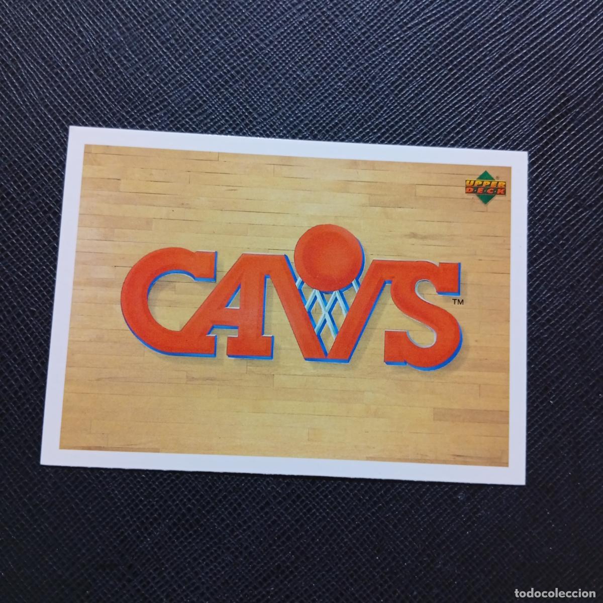 Coleccionismo deportivo: 135 ESCUDO CAVS UPPER DECK BALONCESTO NBA 1992 CROMO 92 - A87 PG67