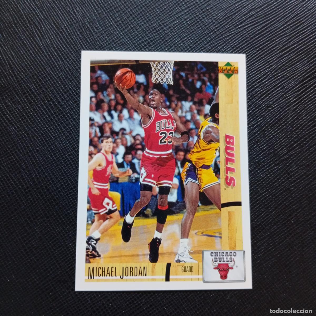 Coleccionismo deportivo: 38 MICHAEL JORDAN CHICAGO BULLS UPPER DECK BALONCESTO NBA 1992 CROMO 92 - A87 PG67