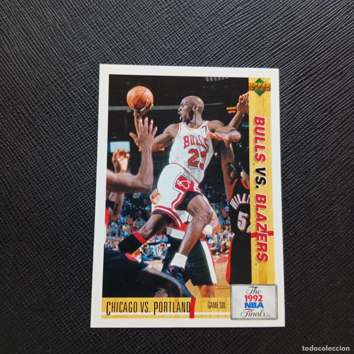 Sports collectibles: 177 MICHAEL JORDAN CHICAGO BULLS UPPER DECK BALONCESTO NBA 1992 CROMO 92 - A87 PG69