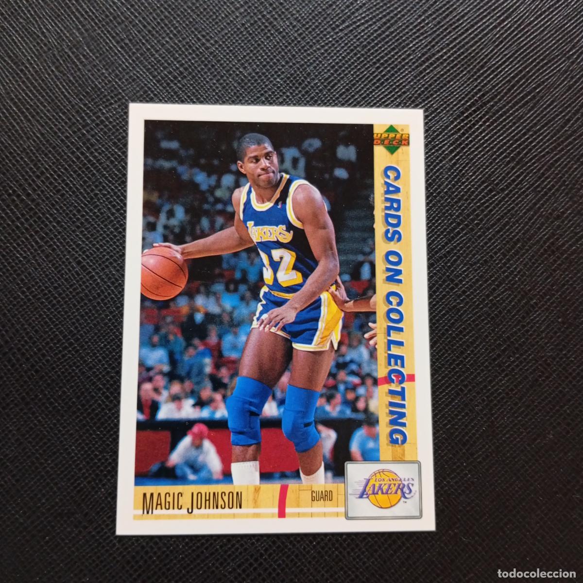 Colecionismo desportivo: 180 MAGIC JOHNSON LAKERS UPPER DECK BALONCESTO NBA 1992 CROMO 92 - A87 PG73