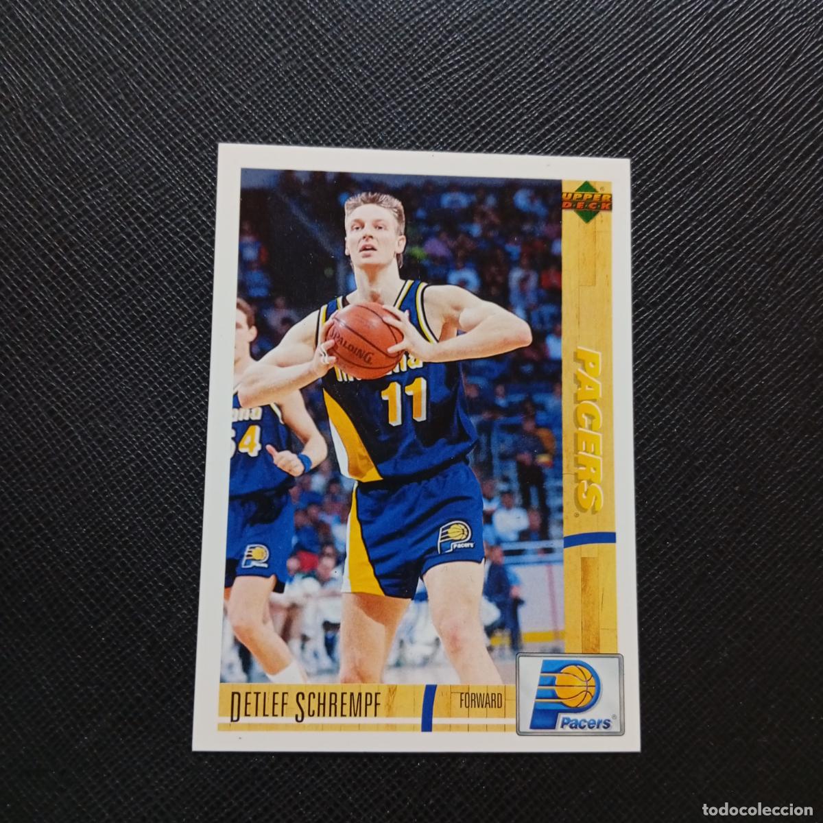 Collezionismo sportivo: 59 DETLEF SCHREMPF PACERS UPPER DECK BALONCESTO NBA 1992 CROMO 92 - A87 PG75