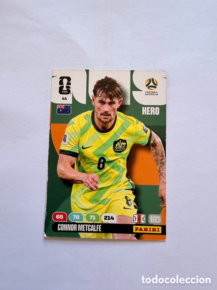 Collezionismo sportivo: Connor Metcalfe (44) - AUSTRALIA