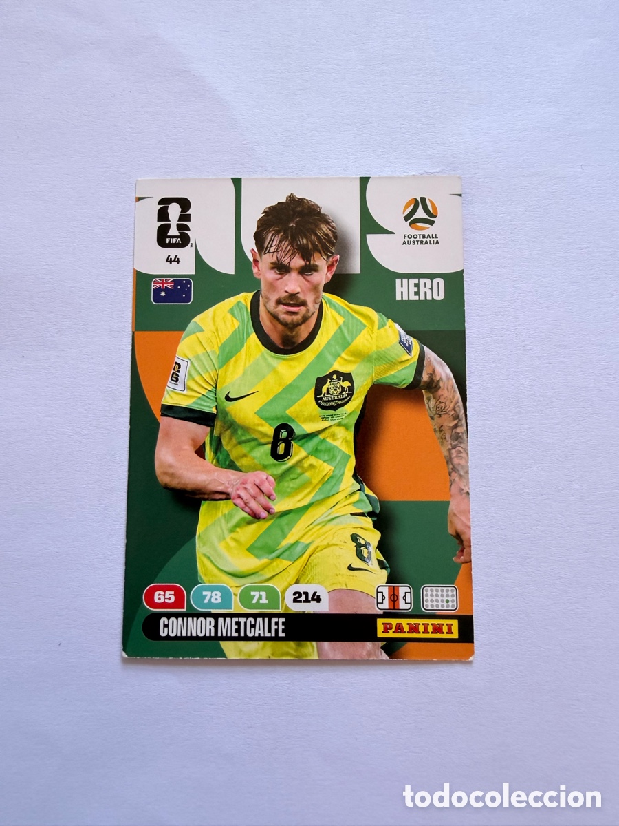 Collezionismo sportivo: Connor Metcalfe (44) - AUSTRALIA