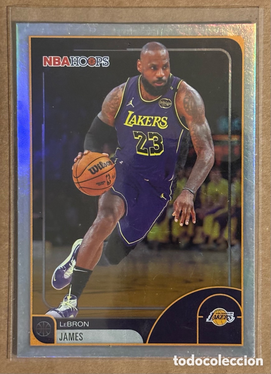 Collezionismo sportivo: LEBRON JAMES (LOS ANGELES LAKERS). CARTA TOPPS NBA HOOPS 25/26. #84.
