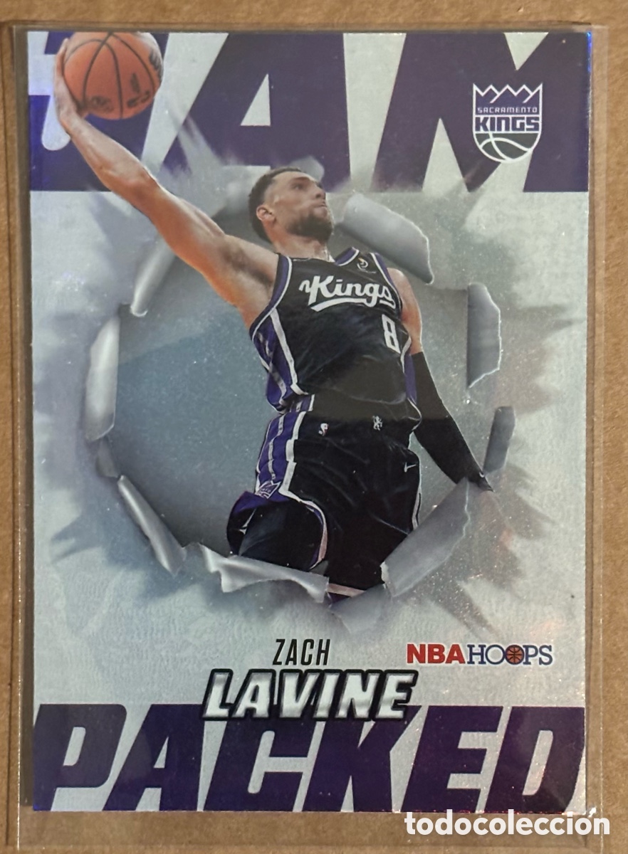 Coleccionismo deportivo: ZACH LAVINE (SACRAMENTO KINGS). CARTA JAM PACKED TOPPS NBA HOOPS 25/26. #JP-8.