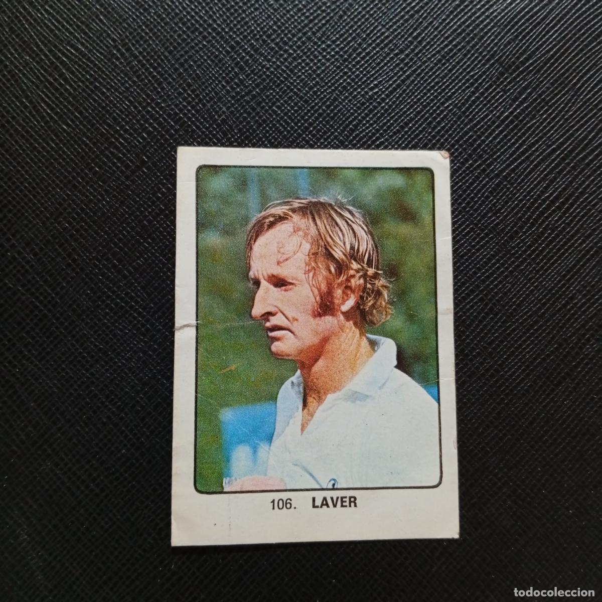 Collezionismo sportivo: 106 LAVER TENIS KEISA CAMPEONES MUNDIAL 74 CROMO FUTBOL 1974 - DESPEGADO - A82 PG298
