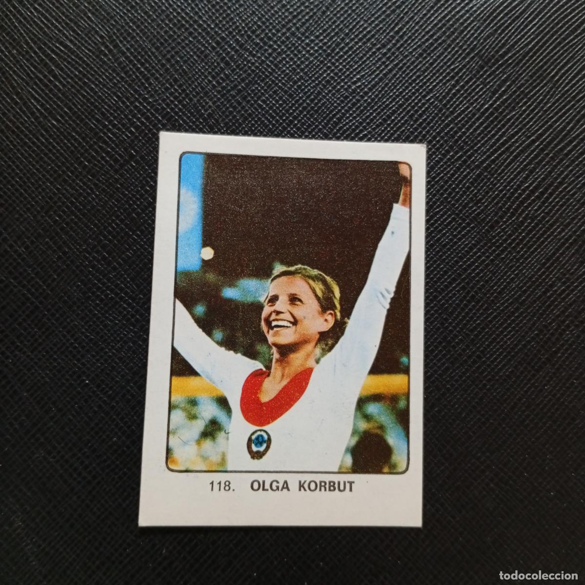 Collezionismo sportivo: 118 OLGA KORBUT KEISA CAMPEONES MUNDIAL 74 CROMO FUTBOL 1974 - DESPEGADO - A82 PG307