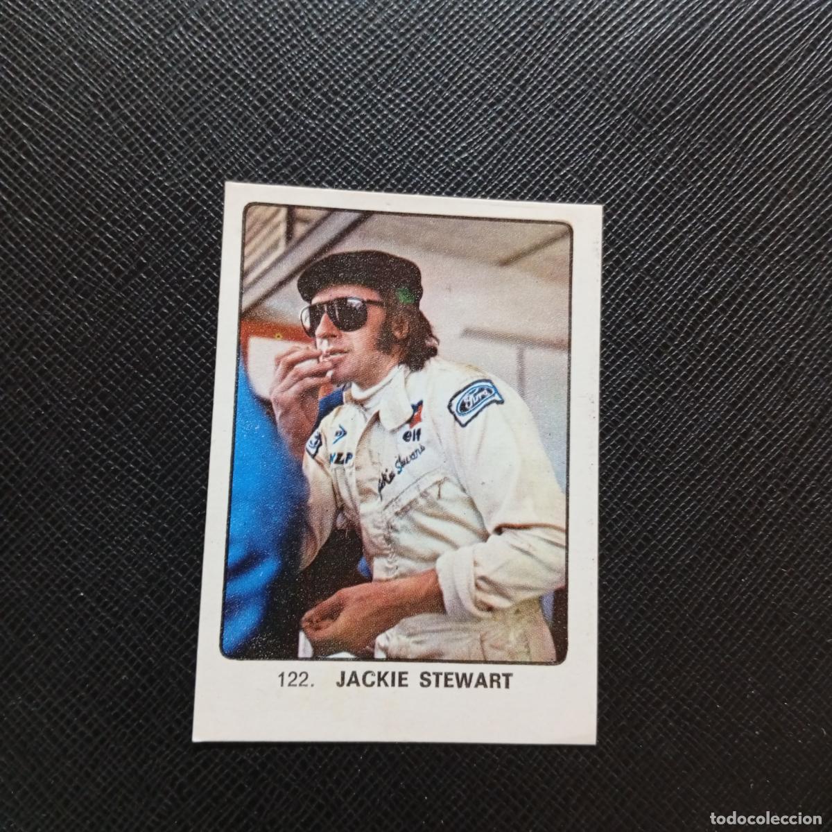 Collezionismo sportivo: 122 JACKIE STEWART F1 KEISA CAMPEONES MUNDIAL 74 CROMO FUTBOL 1974 - DESPEGADO - A82 PG307