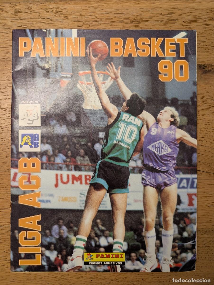 Collezionismo sportivo: &Aacute;lbum Panini Basket ACB 90 COMPLETO