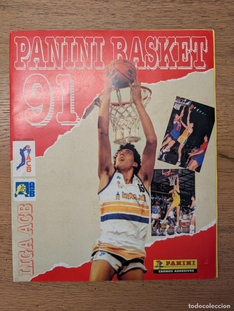 Collezionismo sportivo: &Aacute;lbum Panini Basket ACB 91 COMPLETO