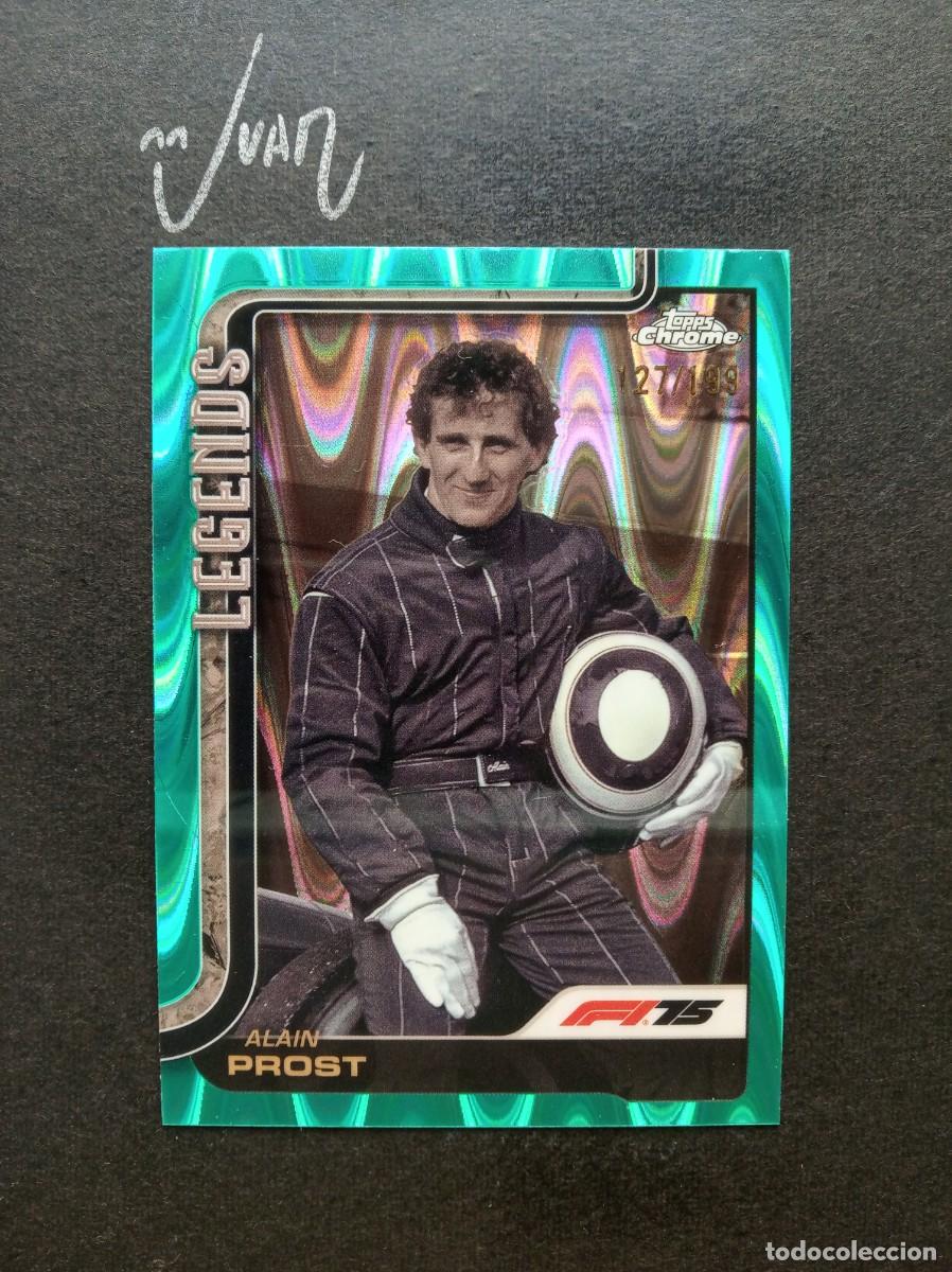 Sammelleidenschaft Sport: NUMERADA A #/199 LEGENDS ALAIN PROST FRANCIA MCLAREN &reg; FORMULA 1 ONE F1 TOPPS CHROME 2025 25 NUEVO