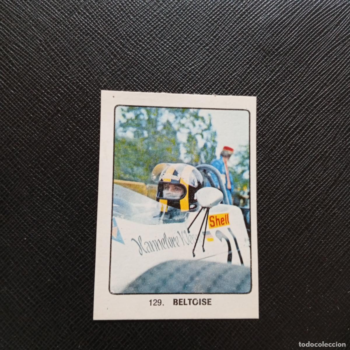 Collezionismo sportivo: 129 BELTOISE F1 KEISA CAMPEONES MUNDIAL 74 CROMO FUTBOL 1974 - DESPEGADO - A82 PG316