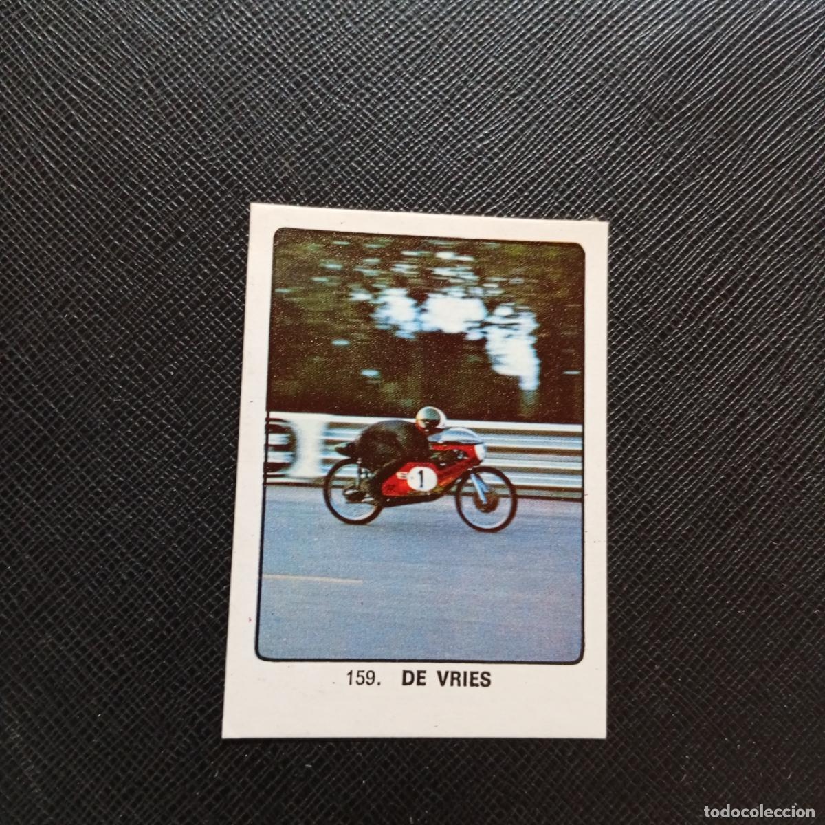 Collezionismo sportivo: 149 DE VRIES MOTOSICLISMO KEISA CAMPEONES MUNDIAL 74 CROMO FUTBOL 1974 - DESPEGADO - A82 PG343