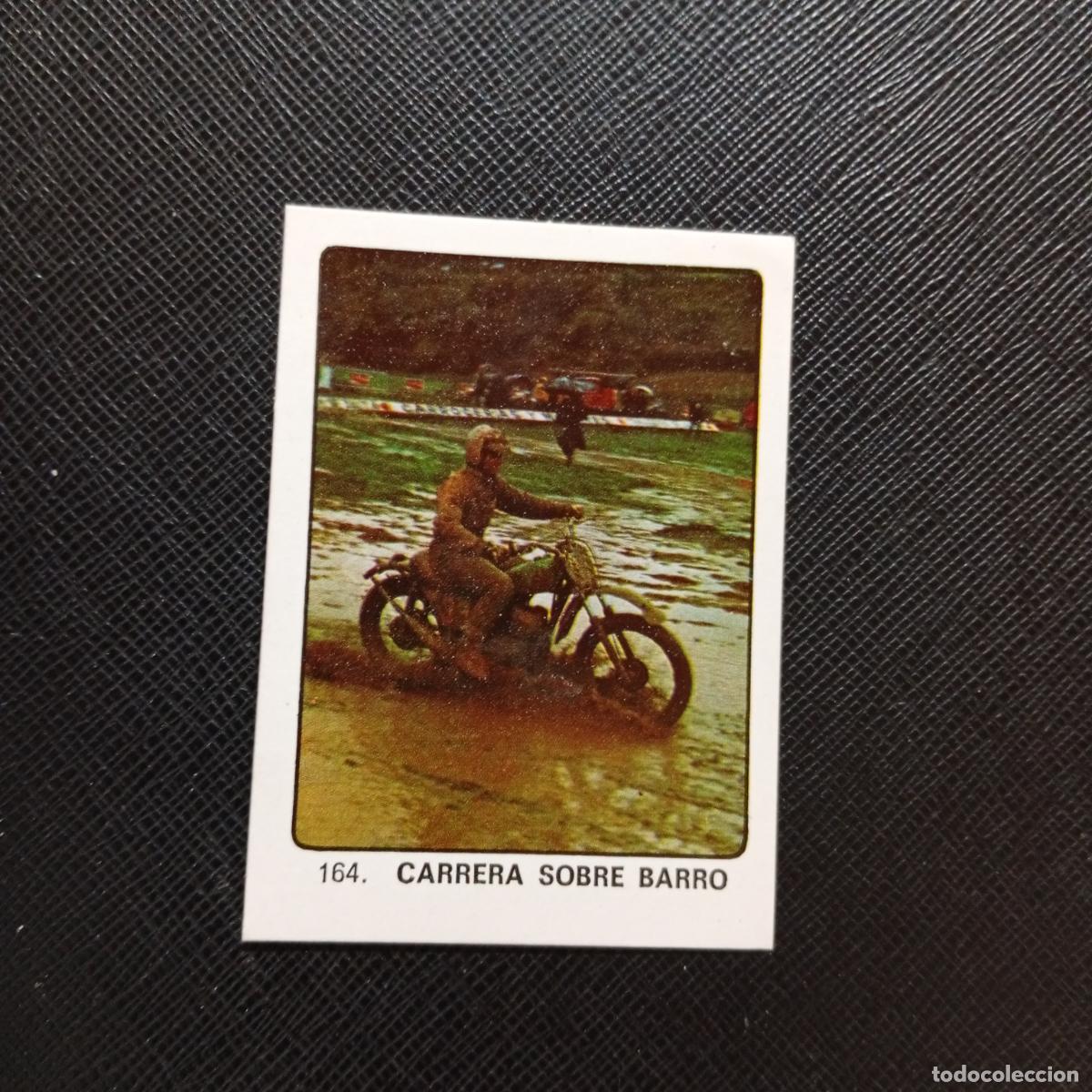 Coleccionismo deportivo: 164 CARRERA SOBRE BARRO KEISA CAMPEONES MUNDIAL 74 CROMO FUTBOL 1974 - DESPEGADO - A82 PG343