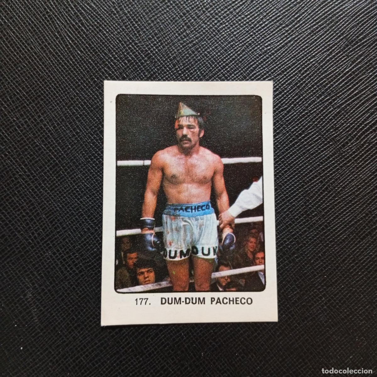 Sammelleidenschaft Sport: 177 DUM DUM PACHECO BOXEO KEISA CAMPEONES MUNDIAL 74 CROMO FUTBOL 1974 - DESPEGADO - A82 PG361