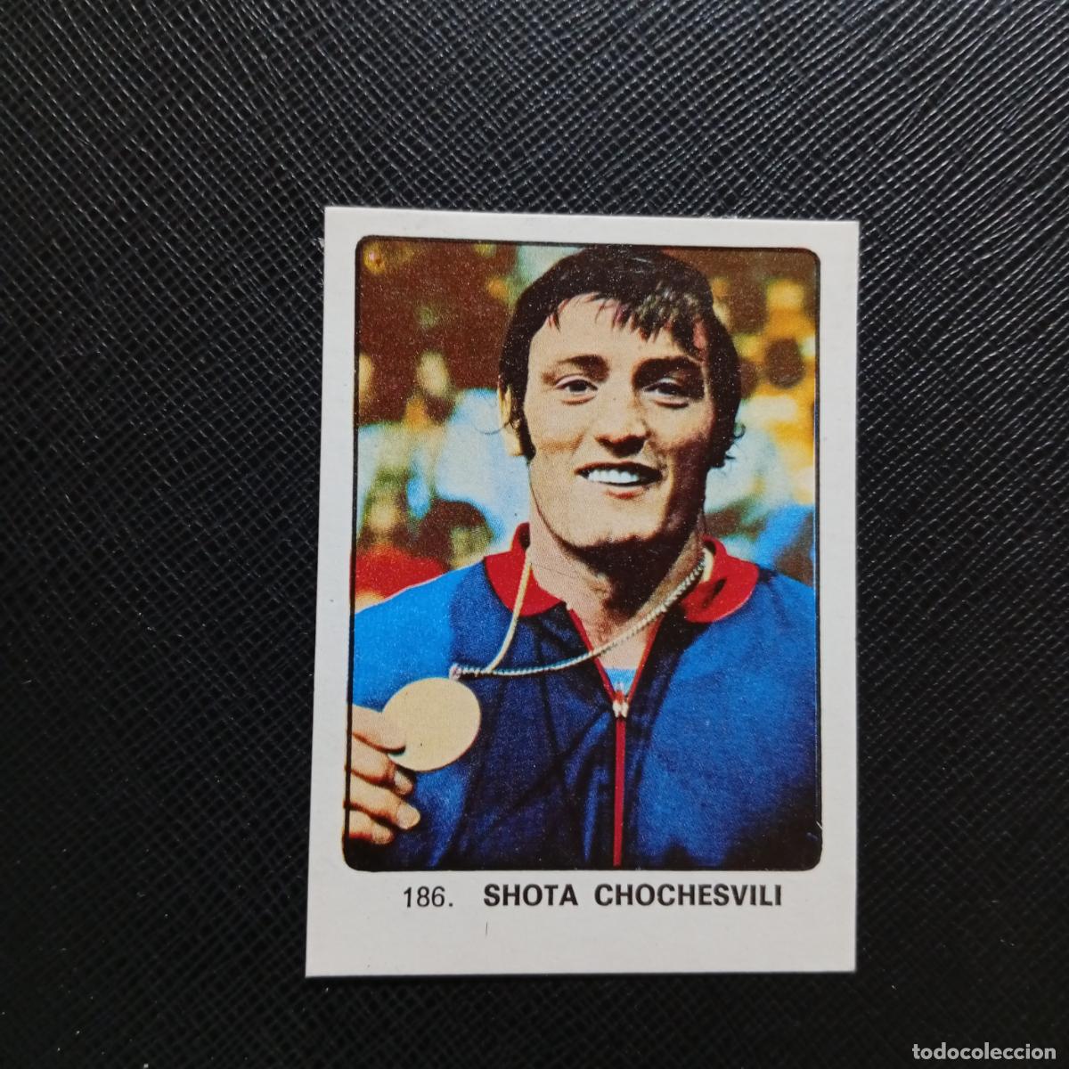 Sammelleidenschaft Sport: 186 SHOTA CHOCHESVILI KEISA CAMPEONES MUNDIAL 74 CROMO FUTBOL 1974 - DESPEGADO - A82 PG361