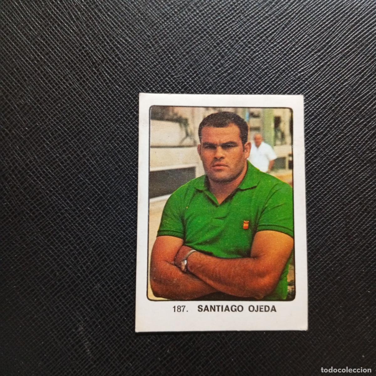 Sammelleidenschaft Sport: 187 SANTIAGO OJEDA KEISA CAMPEONES MUNDIAL 74 CROMO FUTBOL 1974 - DESPEGADO - A82 PG361