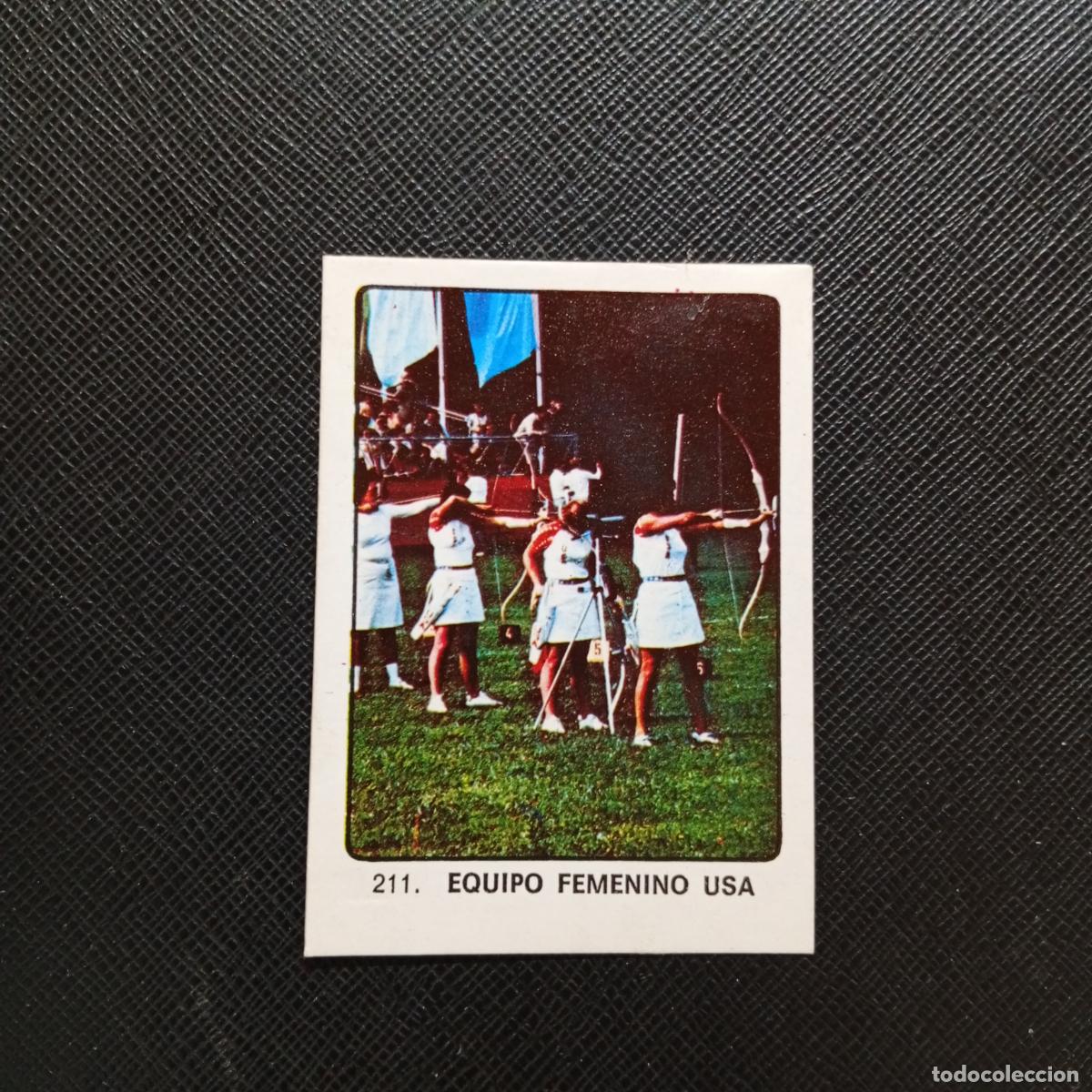 Collezionismo sportivo: 211 EQUIPO FEMENINO USA KEISA CAMPEONES MUNDIAL 74 CROMO FUTBOL 1974 - DESPEGADO - A82 PG370