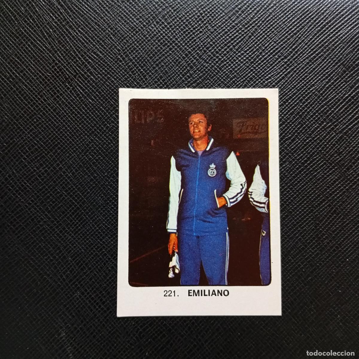 Collezionismo sportivo: 221 EMILIANO BALONCESTO KEISA CAMPEONES MUNDIAL 74 CROMO FUTBOL 1974 - DESPEGADO - A82 PG379