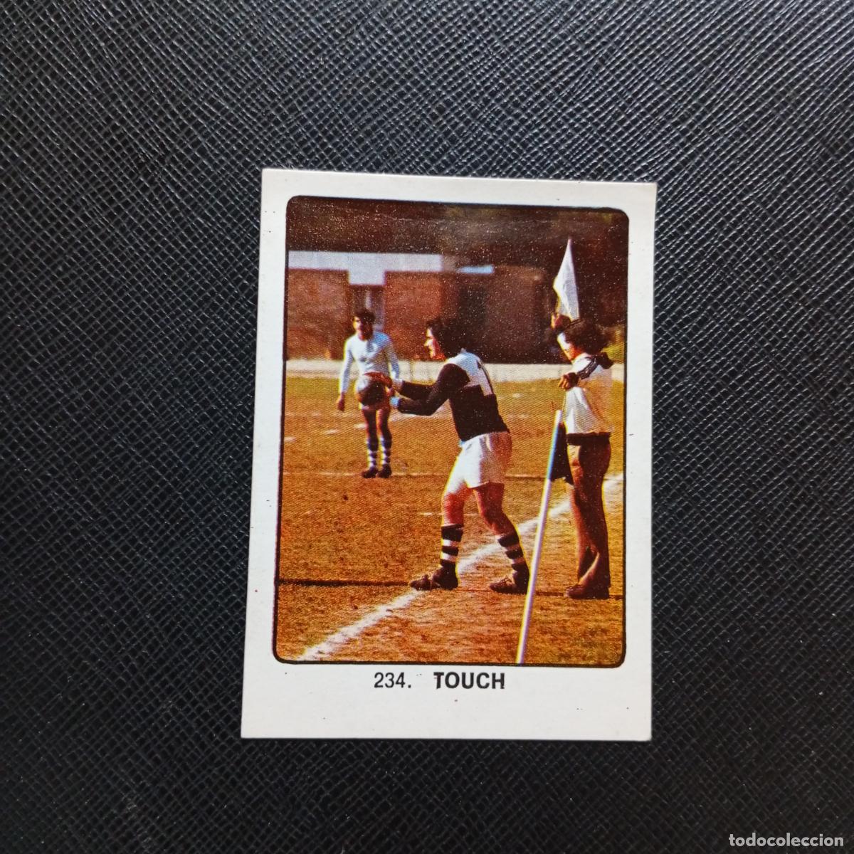 Collezionismo sportivo: 234 TOUCH KEISA CAMPEONES MUNDIAL 74 CROMO 1974 - DESPEGADO - A82 PG379