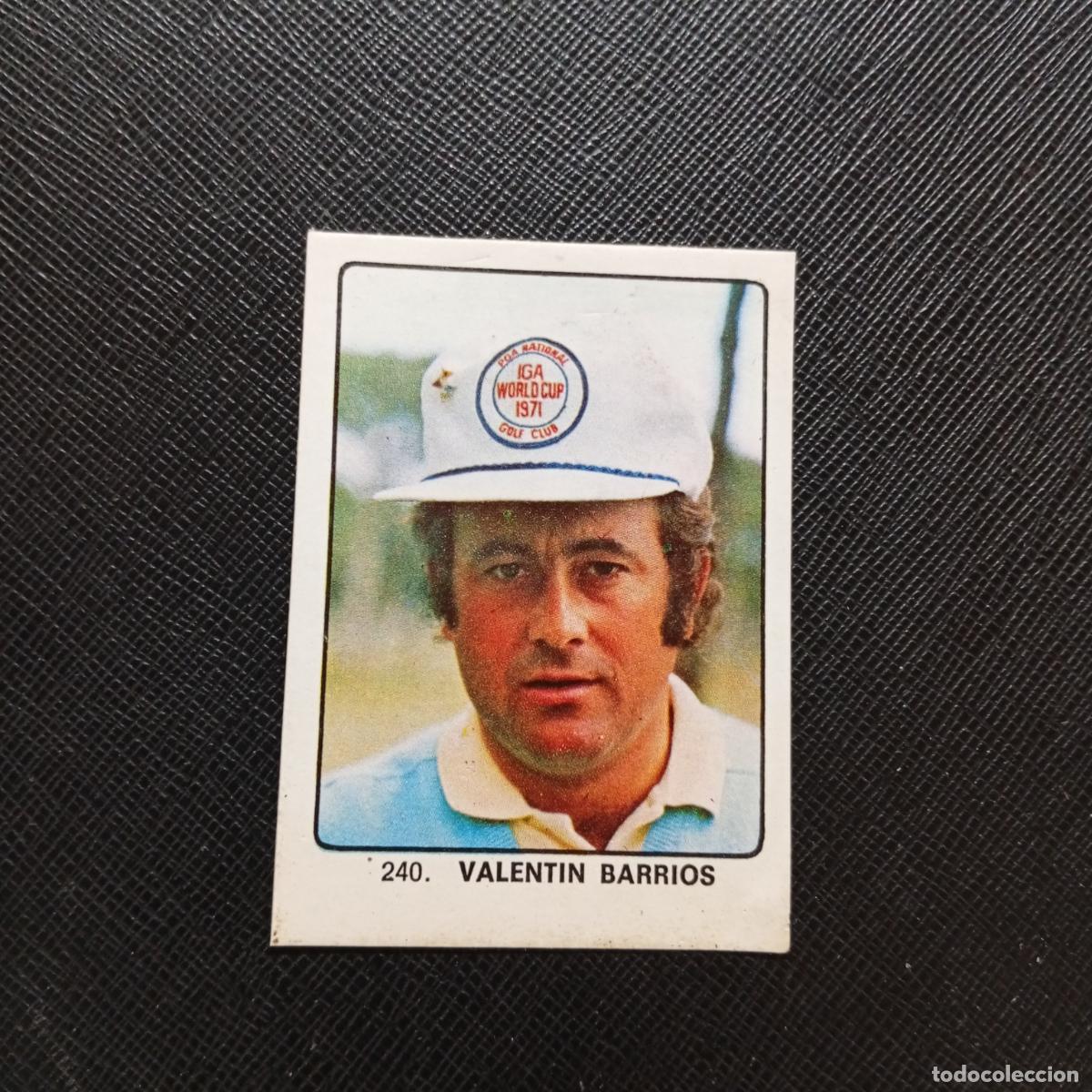 Coleccionismo deportivo: 240 VALENTIN BARRIOS KEISA CAMPEONES MUNDIAL 74 CROMO 1974 - DESPEGADO - A82 PG88