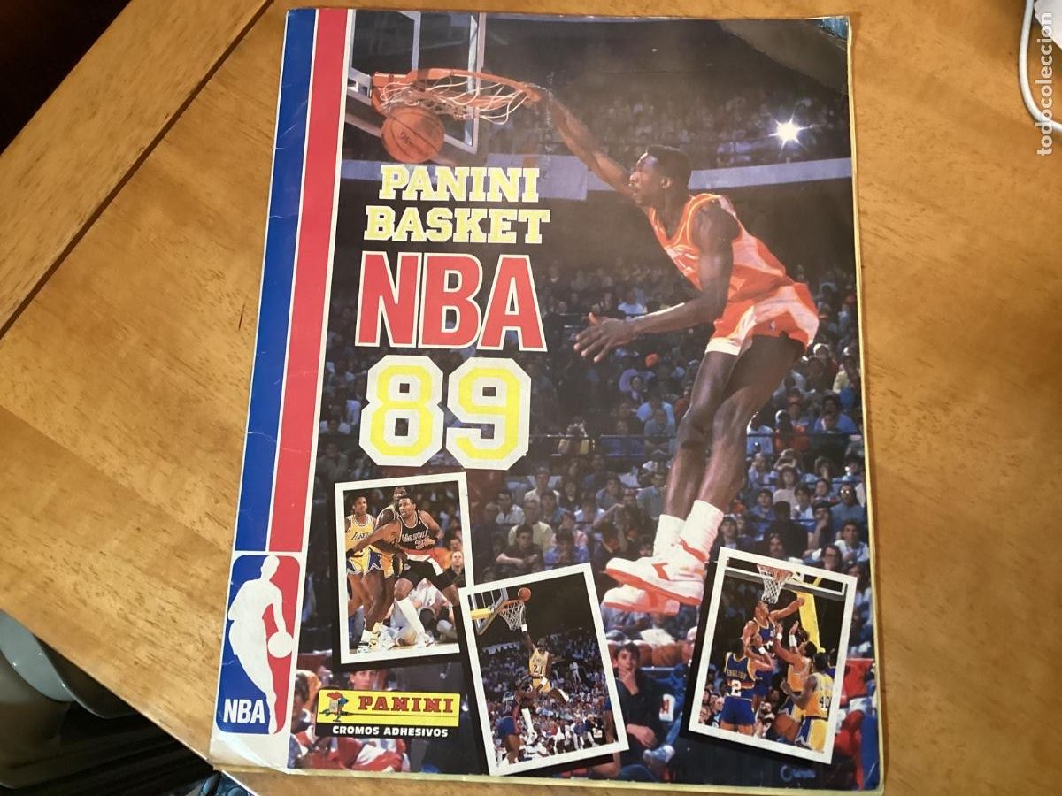 Coleccionismo deportivo: PANINI BASKET NBA 89 CASI COMPLETO A FALTA DE 3 CROMOS.