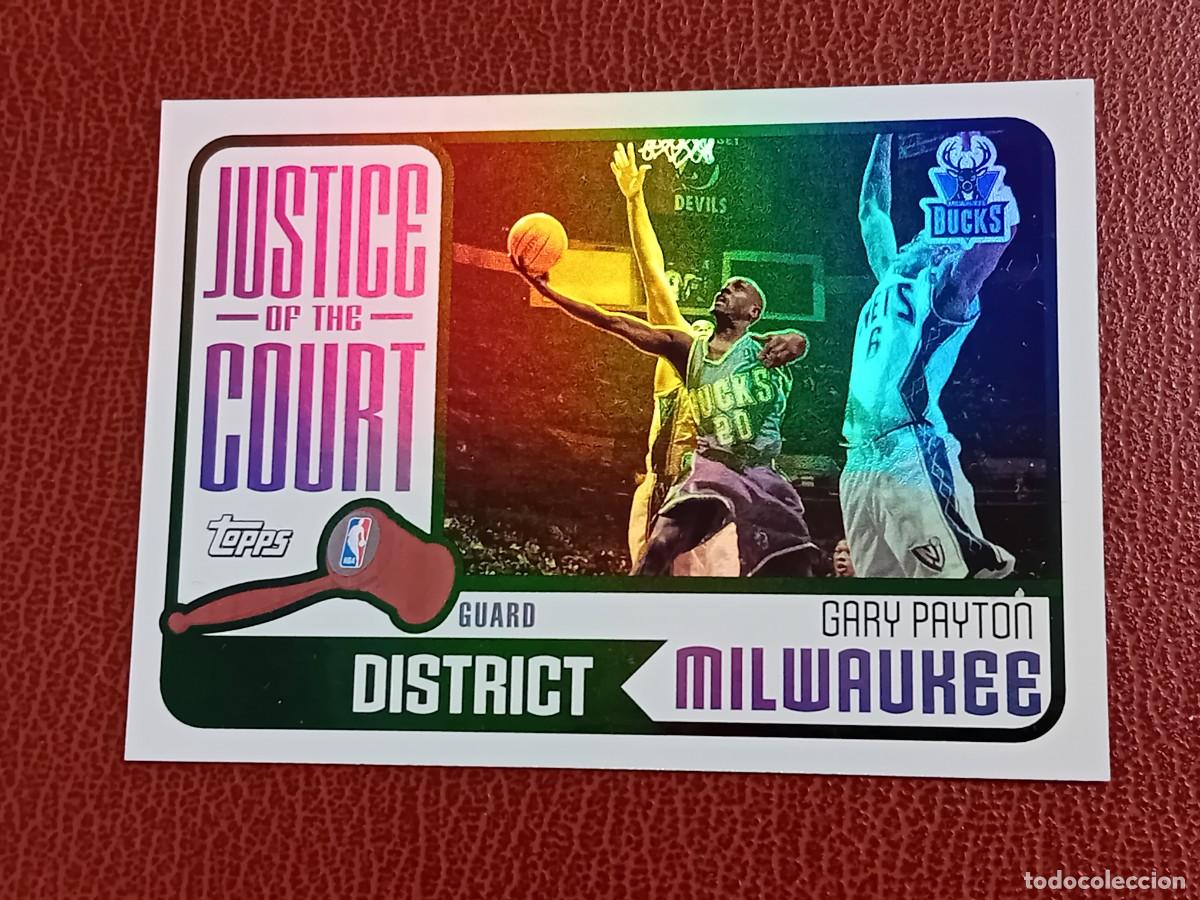 Coleccionismo deportivo: Card JC-2 Gary Payton Topps 2003-2004 Insert