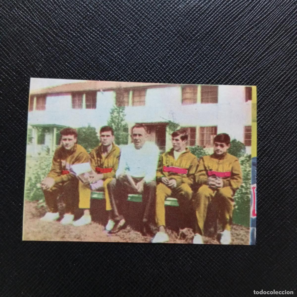 Coleccionismo deportivo: 111 EQUIPO ESPA&Ntilde;OL CROSAL OLIMPIADAS TOKIO 1964 CROMO - SIN PEGAR - A58 PG91