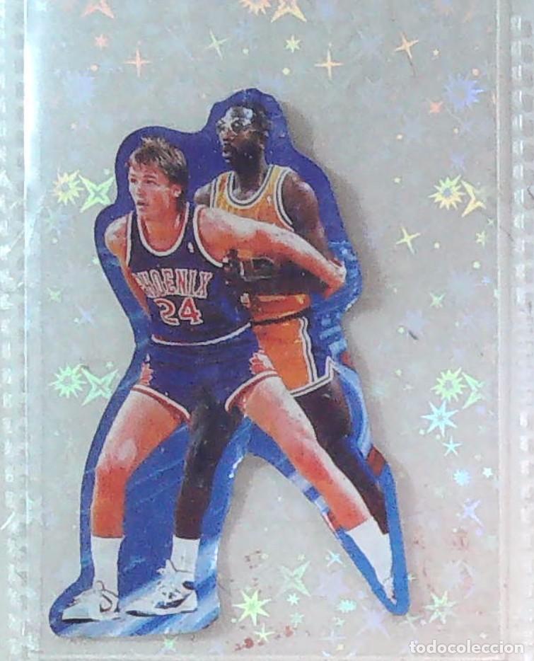 Collectionnisme sportif: CROMO RECUPERADO PHOSKITOS NBA MICHAEL JORDAN MAGIC JOHNSON N 28
