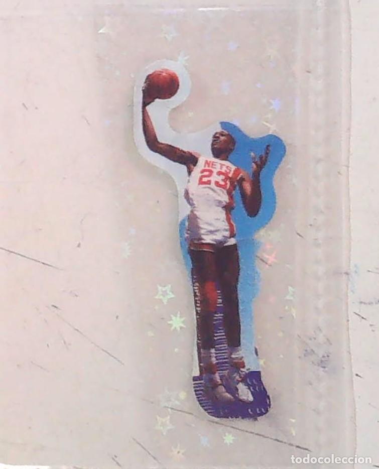 Collectionnisme sportif: CROMO RECUPERADO PHOSKITOS NBA MICHAEL JORDAN MAGIC JOHNSON N 37