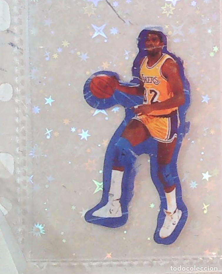 Collectionnisme sportif: CROMO RECUPERADO PHOSKITOS NBA MICHAEL JORDAN MAGIC JOHNSON N 38