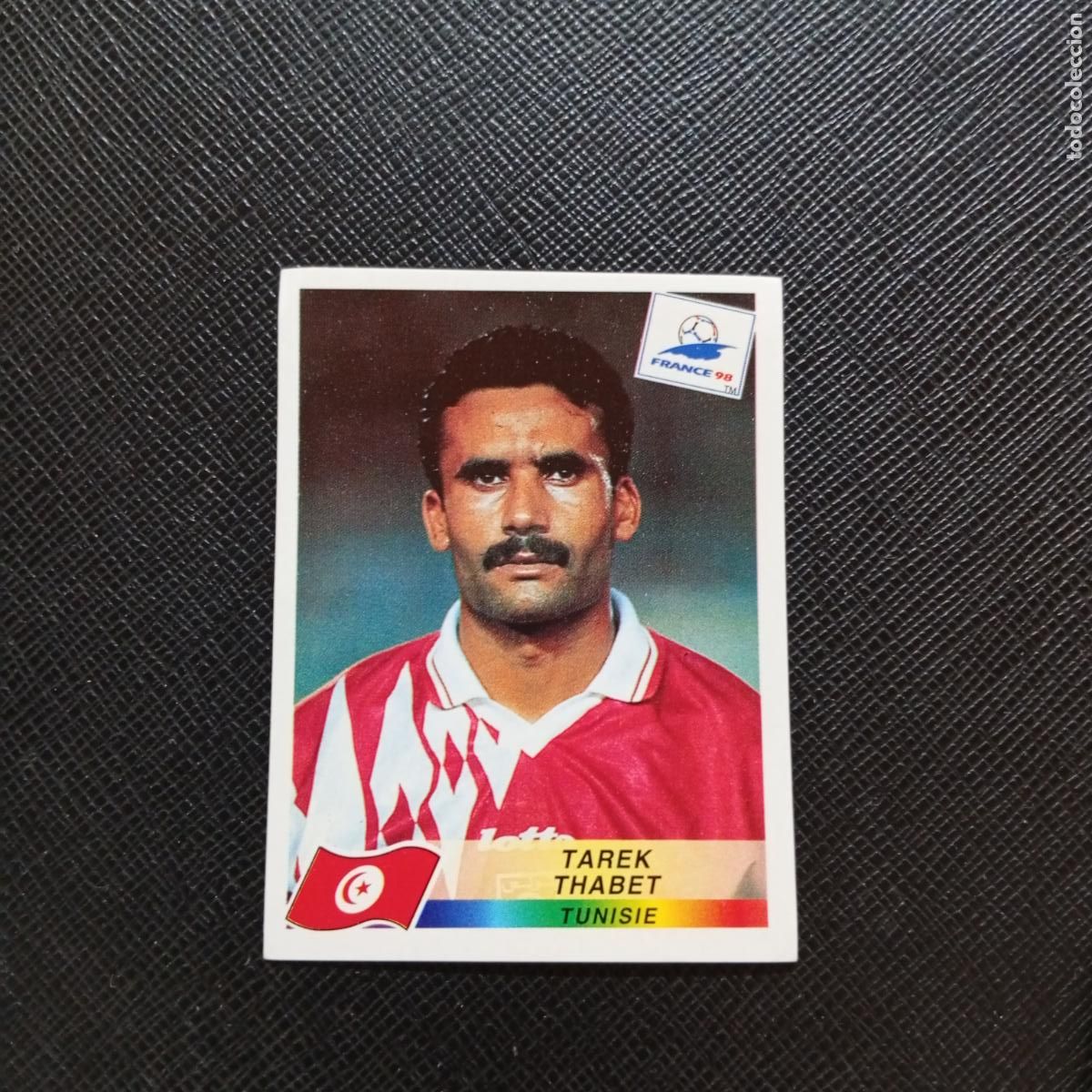 Sammelleidenschaft Sport: 486 TAREK THABET TURQUIA PANINI 1998 MUNDIAL CROMO FUTBOL FRANCIA 98 - SIN PEGAR - A12 PG1