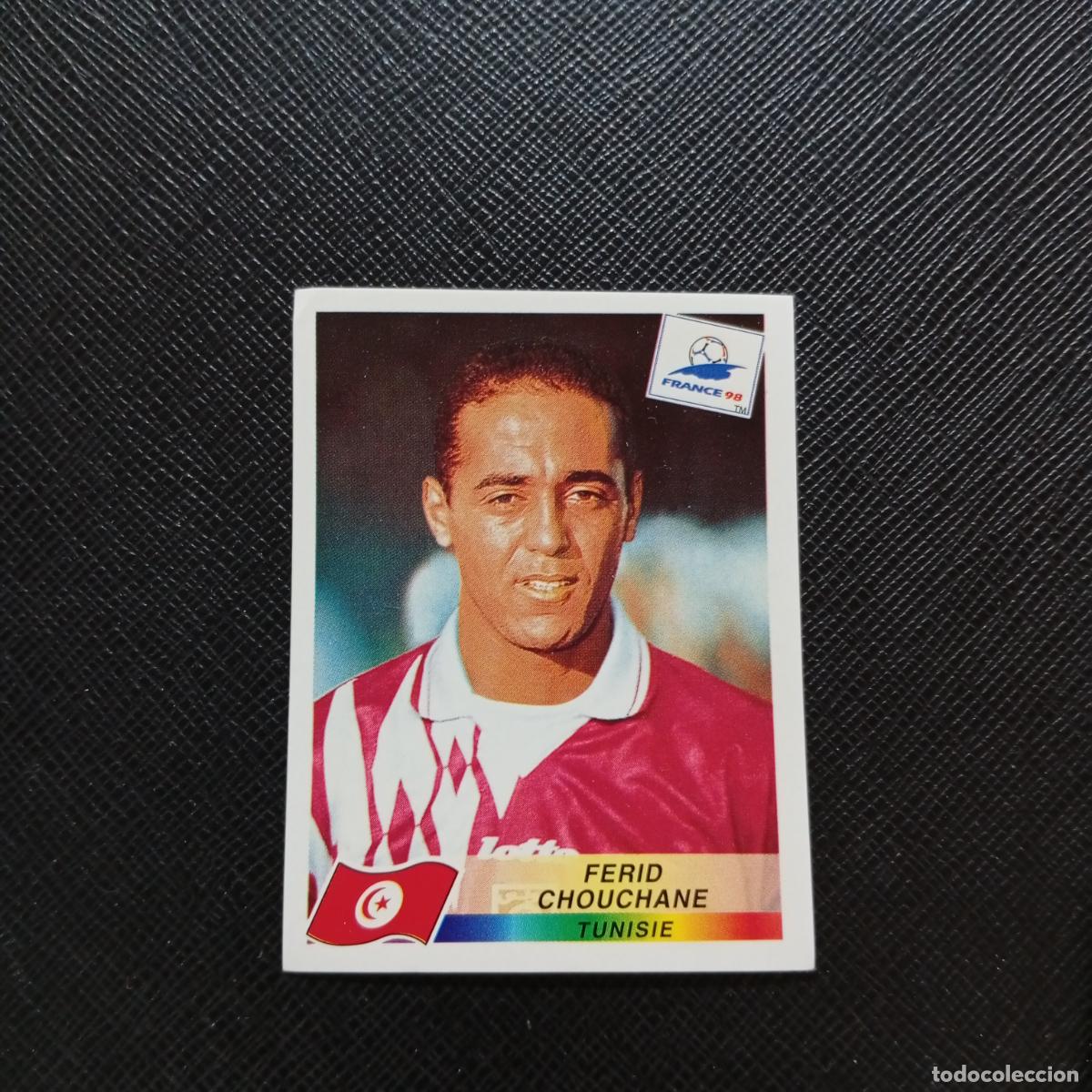 Collectionnisme sportif: 485 FERID CHOUCHANE TURQUIA PANINI 1998 MUNDIAL CROMO FUTBOL FRANCIA 98 - SIN PEGAR - A12 PG1