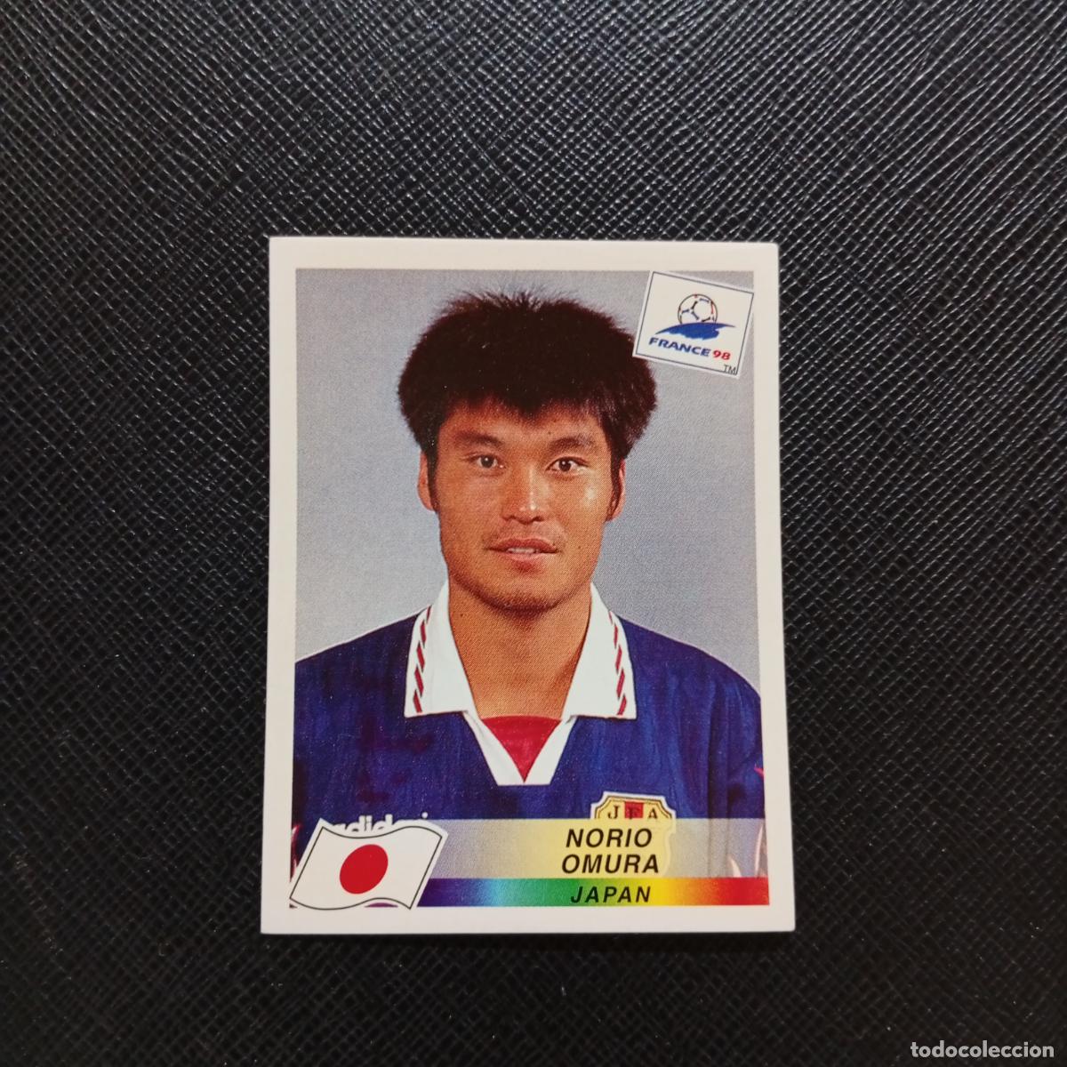 Sammelleidenschaft Sport: 522 MORIO OMURA JAPON PANINI 1998 MUNDIAL CROMO FUTBOL FRANCIA 98 - SIN PEGAR - A12 PG55