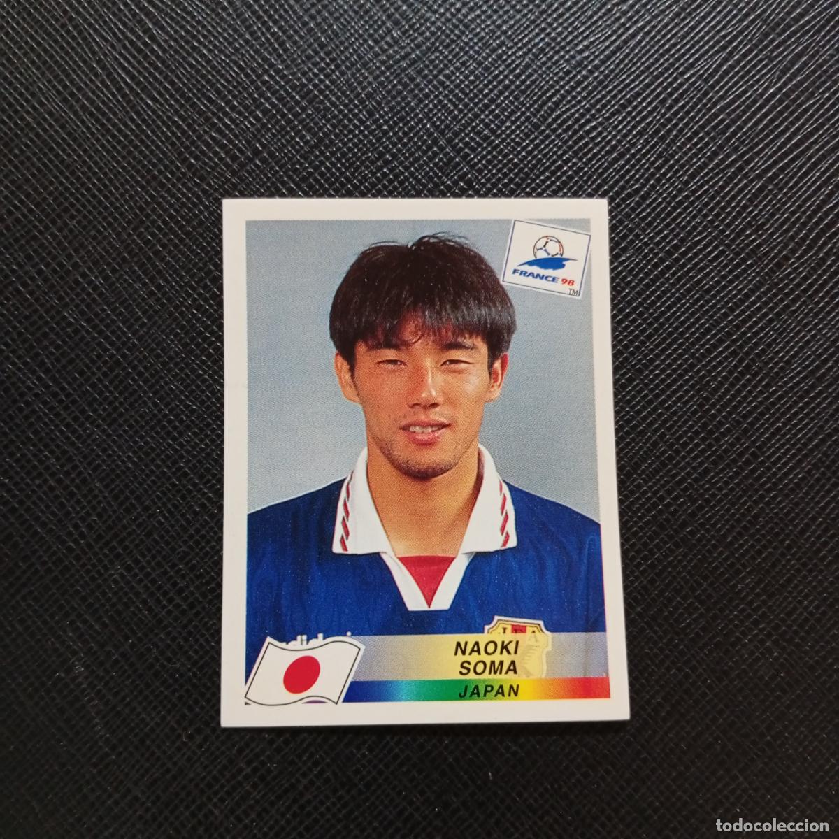Collezionismo sportivo: 523 NAOKI SOMA JAPON PANINI 1998 MUNDIAL CROMO FUTBOL FRANCIA 98 - SIN PEGAR - A12 PG55