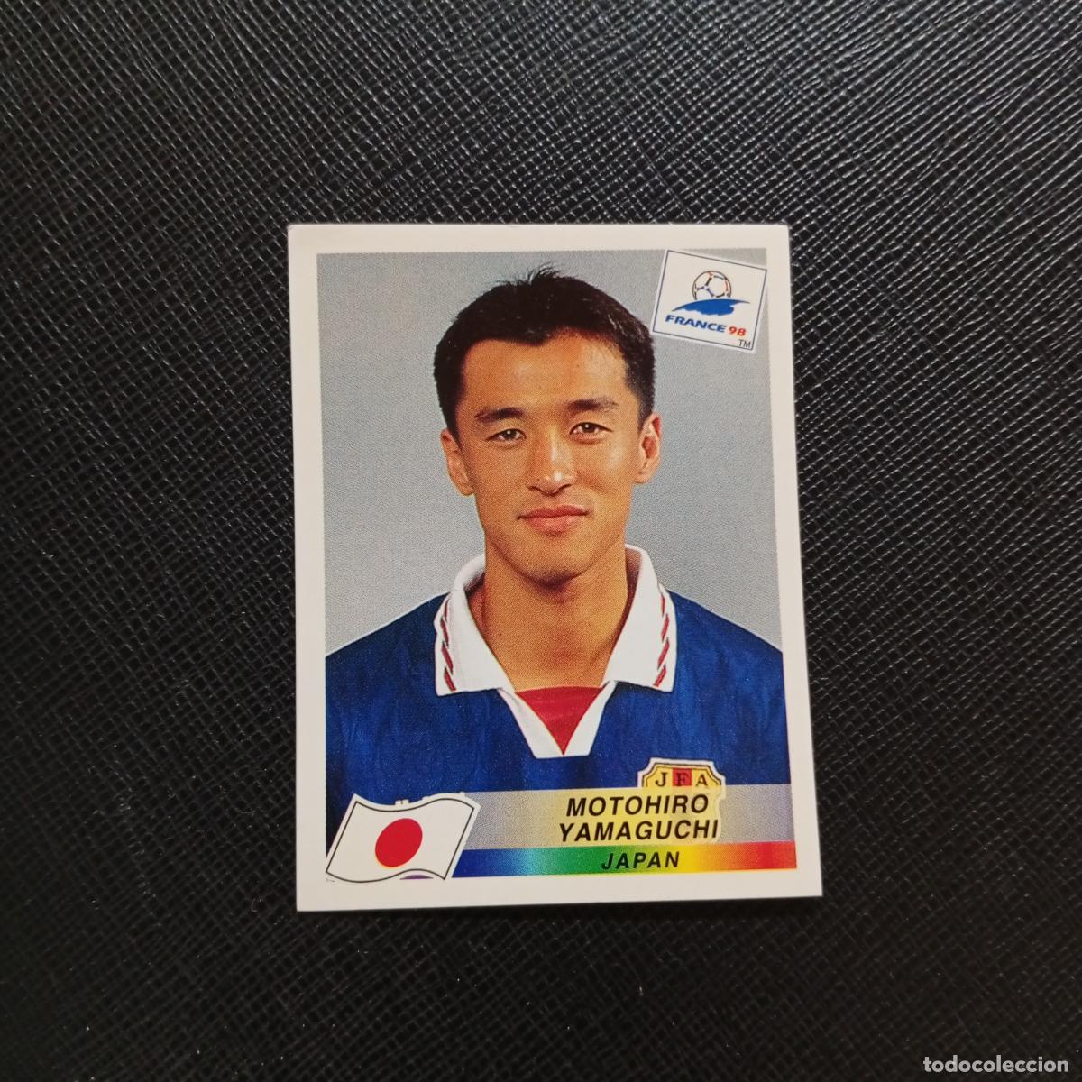 Collezionismo sportivo: 525 MOTOHIRO YAMAGUCHI JAPON PANINI 1998 MUNDIAL CROMO FUTBOL FRANCIA 98 - SIN PEGAR - A12 PG55