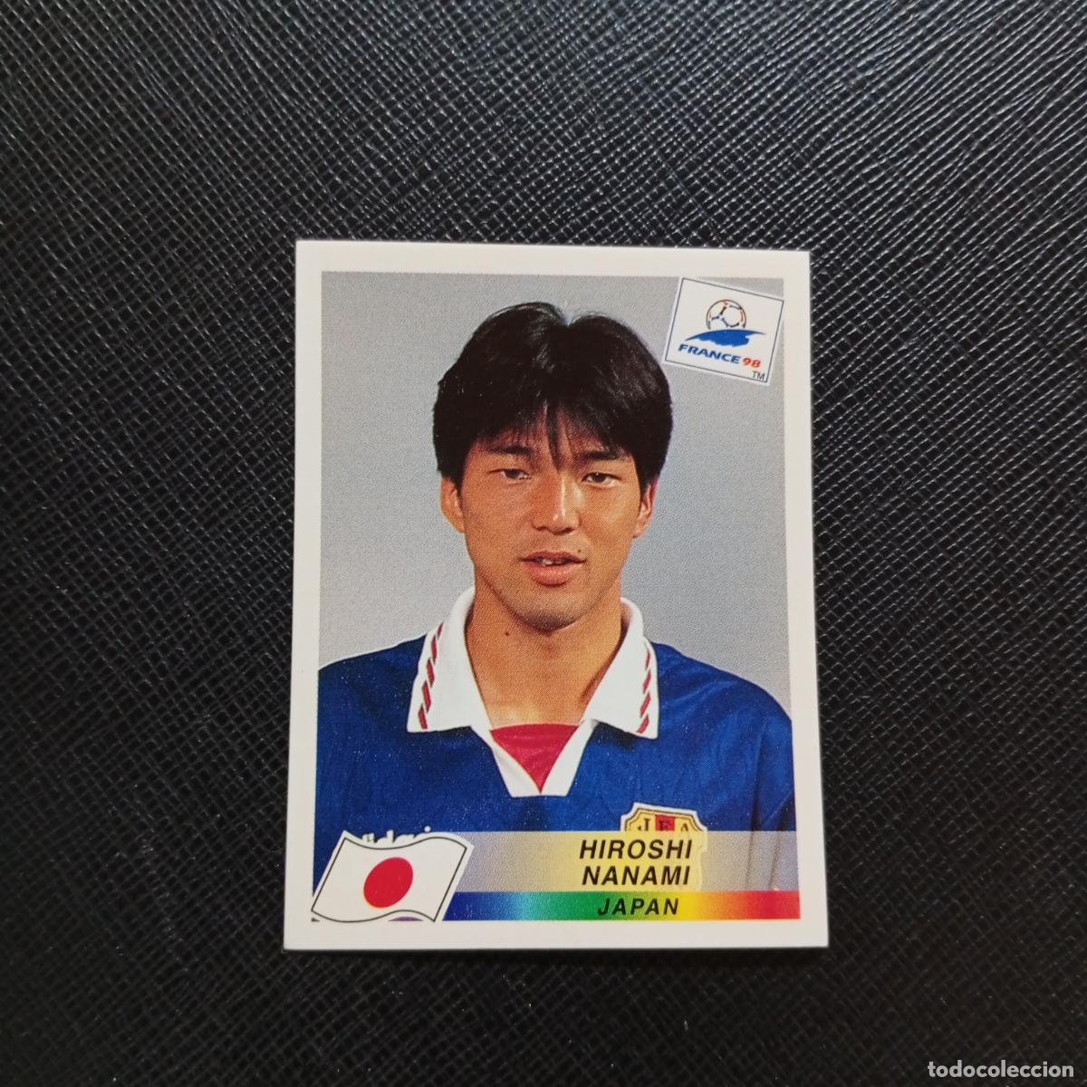 Collezionismo sportivo: 527 HIROSHI NANAMI JAPON PANINI 1998 MUNDIAL CROMO FUTBOL FRANCIA 98 - SIN PEGAR - A12 PG82