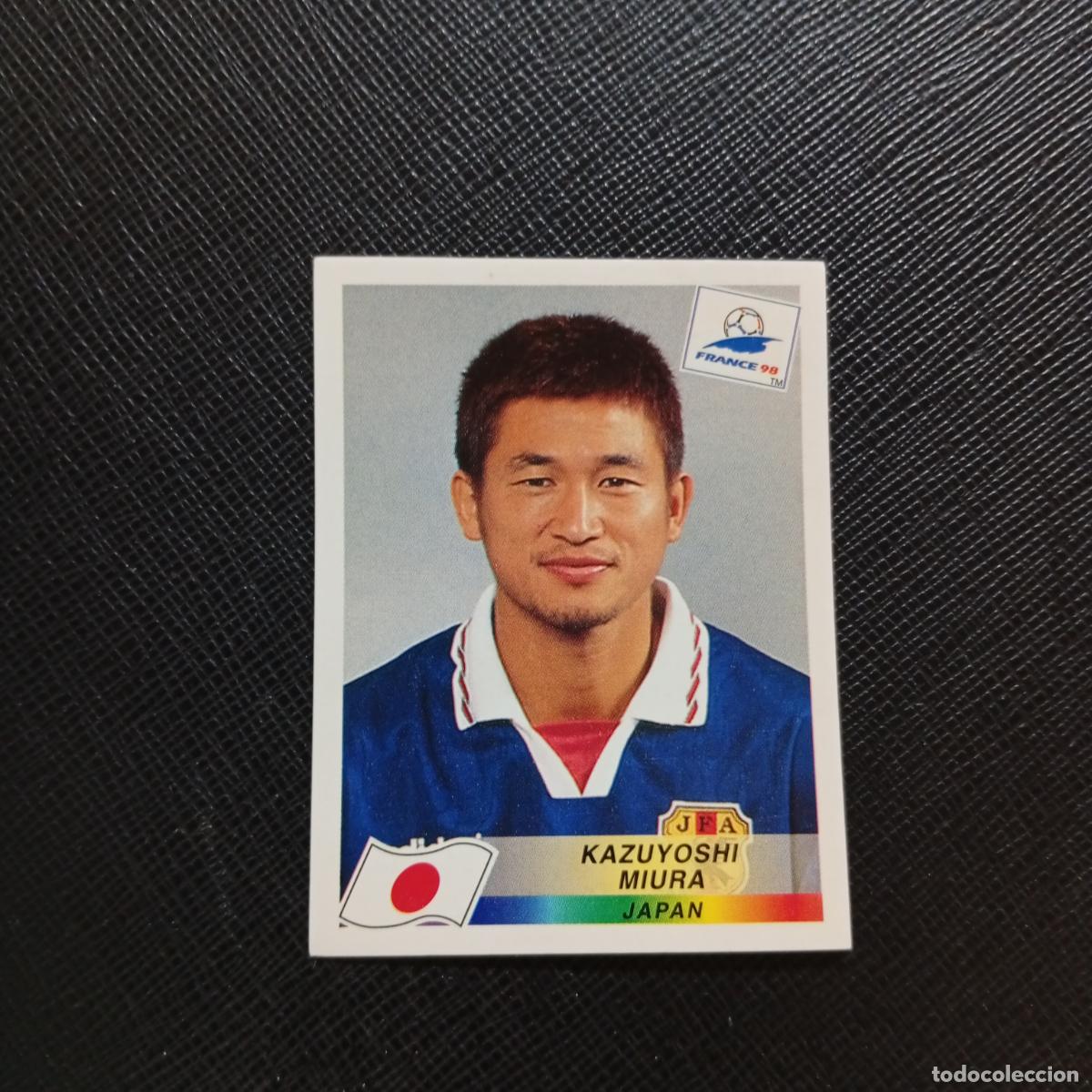 Collezionismo sportivo: 531 KAZUYOSHI MIURA JAPON PANINI 1998 MUNDIAL CROMO FUTBOL FRANCIA 98 - SIN PEGAR - A12 PG82