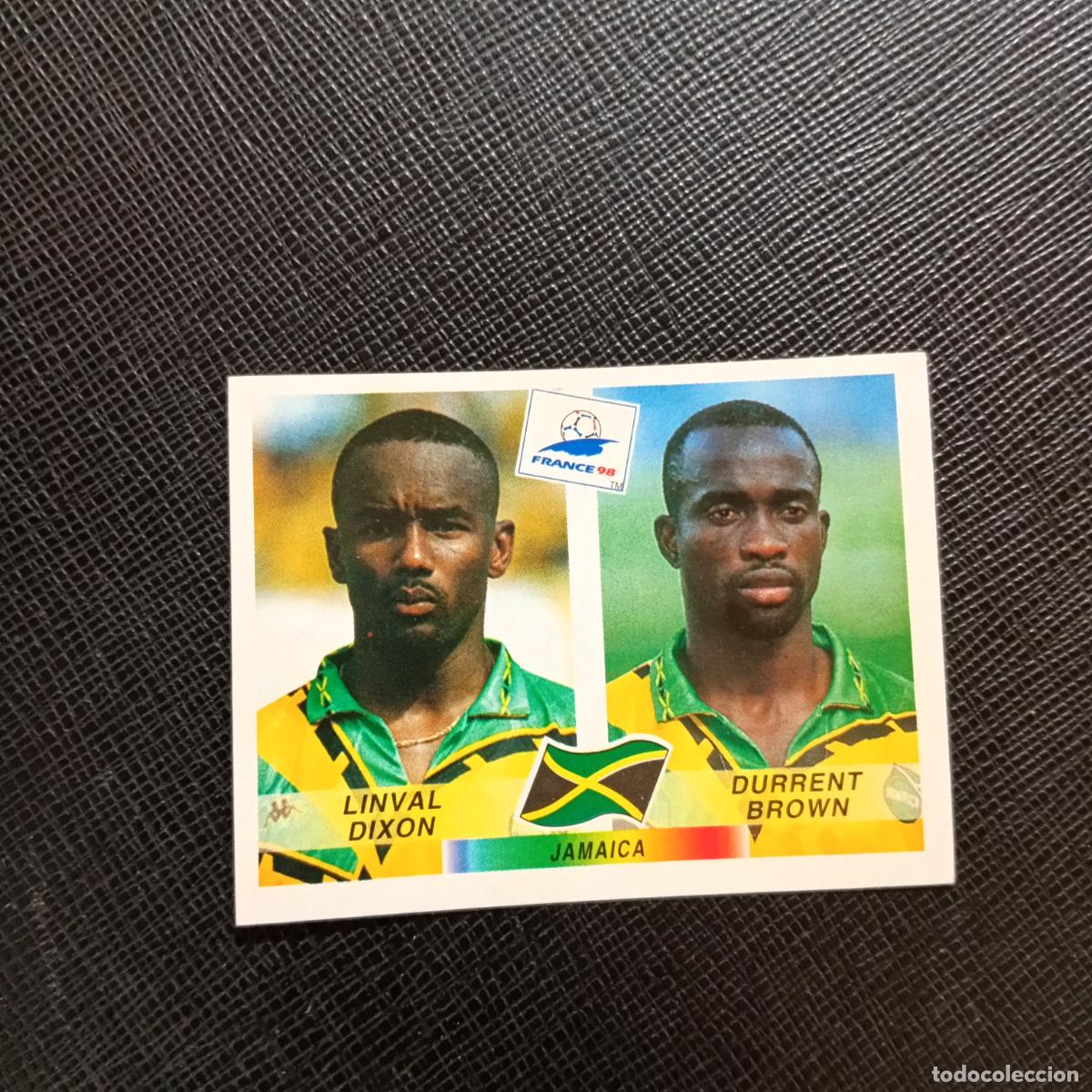 Coleccionismo deportivo: 554 DIXON BROWN SOUTH AFRICA PANINI 1998 MUNDIAL CROMO FUTBOL FRANCIA 98 - SIN PEGAR - A12 PG163