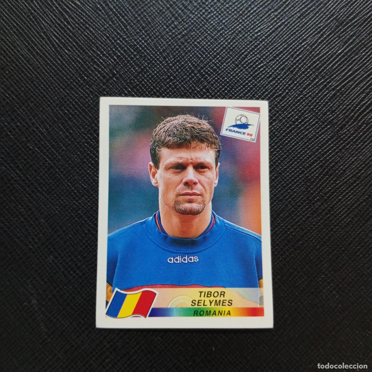 Coleccionismo deportivo: 434 TIBOR SELYMES RUMANIA PANINI 1998 MUNDIAL CROMO FUTBOL FRANCIA 98 - SIN PEGAR - A12 PG163