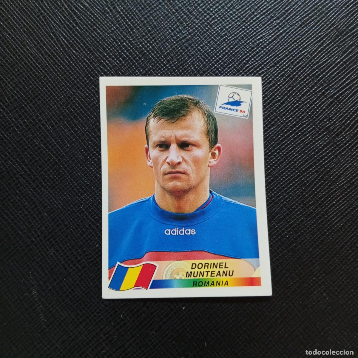 Coleccionismo deportivo: 436 DORINEL MUNTEANU RUMANIA PANINI 1998 MUNDIAL CROMO FUTBOL FRANCIA 98 - SIN PEGAR - A12 PG163