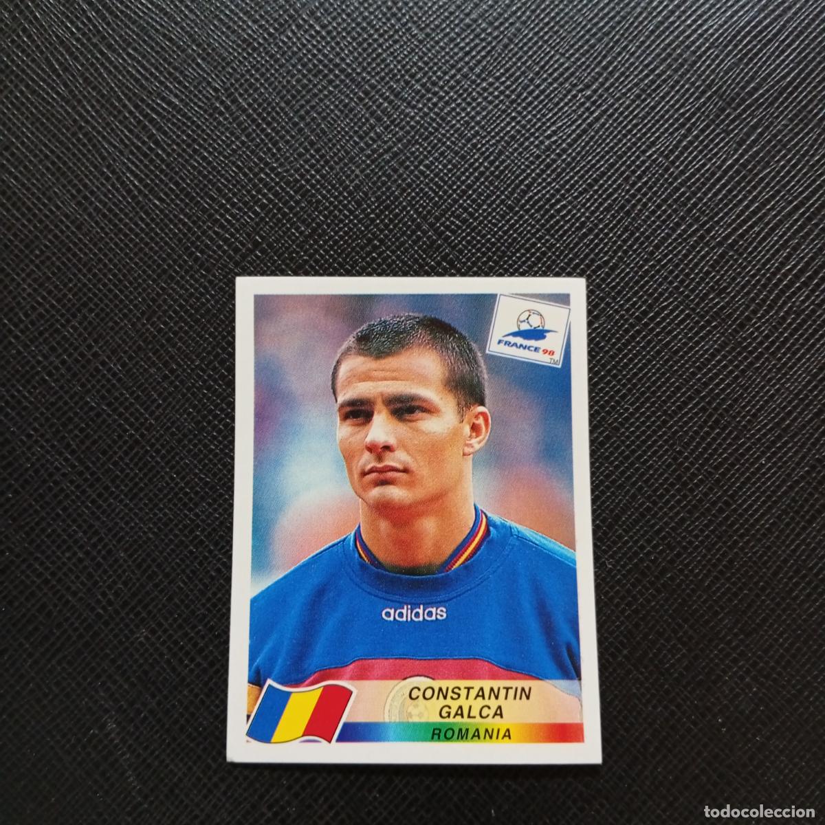 Coleccionismo deportivo: 437 CONSTANTIN GALCA RUMANIA PANINI 1998 MUNDIAL CROMO FUTBOL FRANCIA 98 - SIN PEGAR - A12 PG172